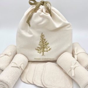 Organic Cotton Christmas Gift Bag