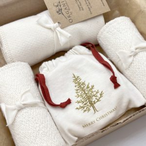 Organic Cotton Christmas Gift Box